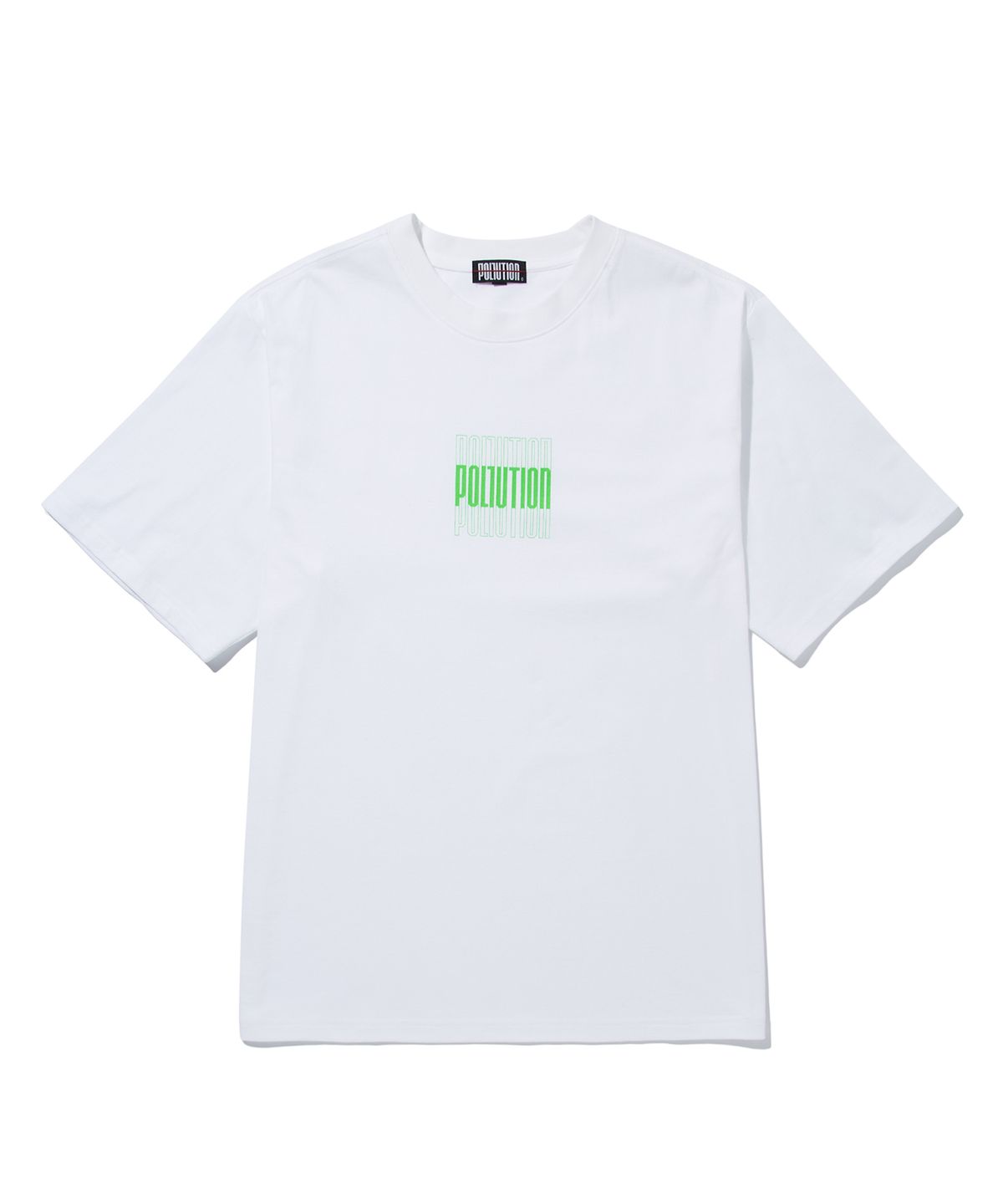 폴루션(POLLUTION) 3D LOGO HALF SLV T
