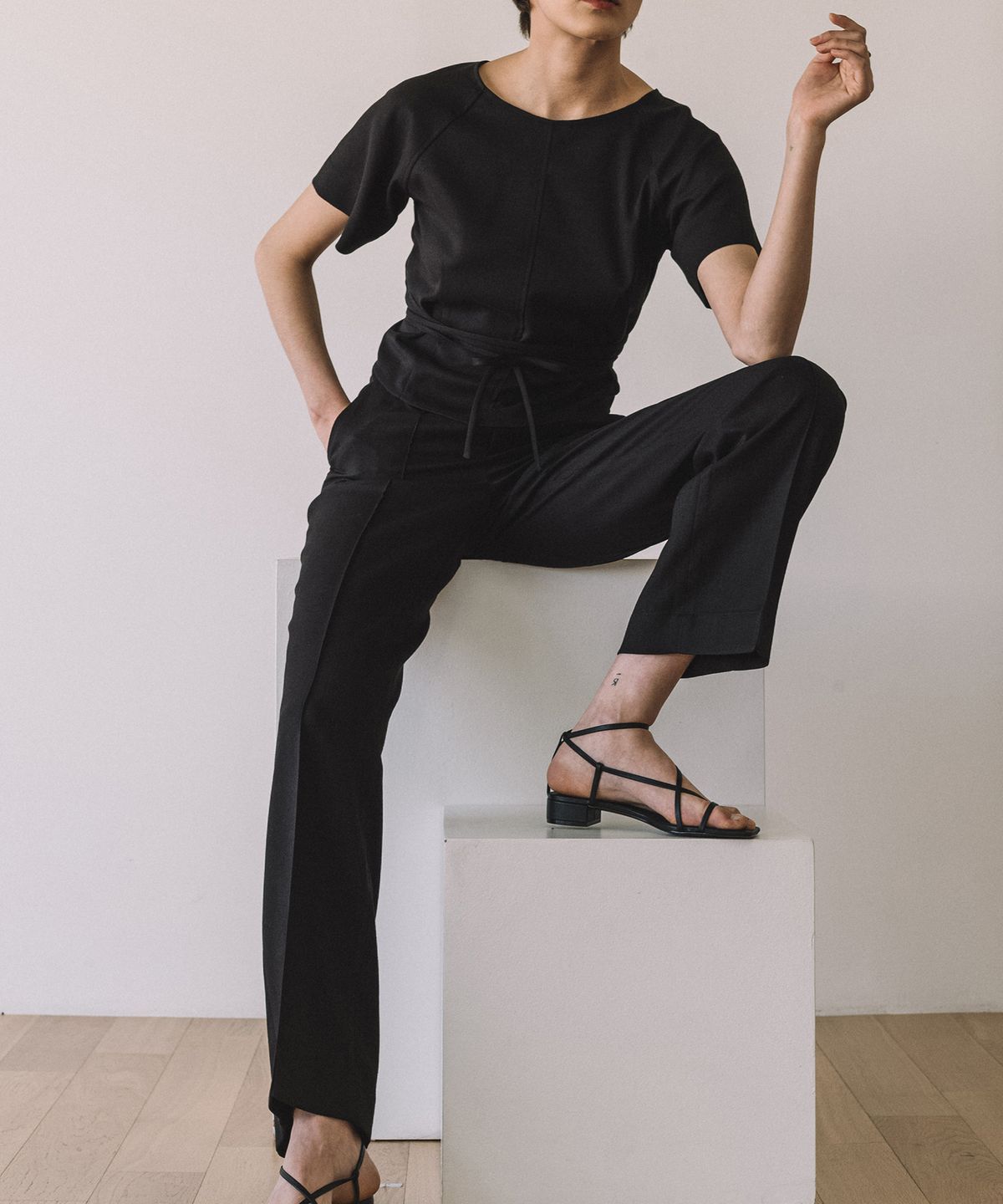 쥐엠쥐에스(GMGS) Library Pants (Black)