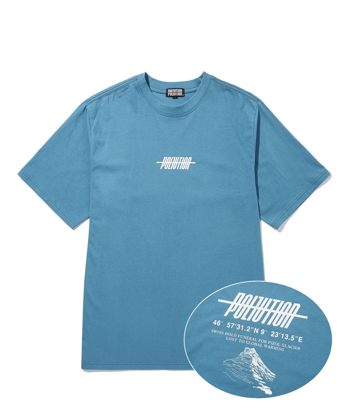 폴루션(POLLUTION) LAT. MOUNTIN HALF SLV T DARK SKY