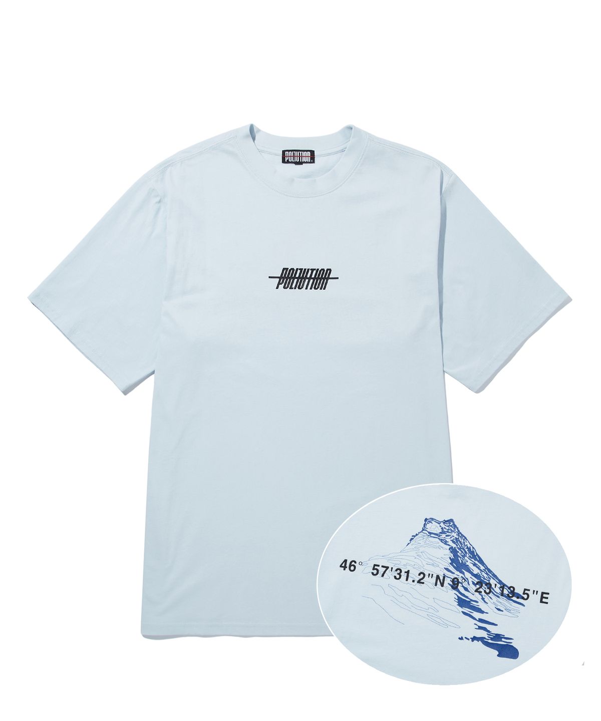 폴루션(POLLUTION) LAT.MOUNTIN HALF SLV T 2 (PKHAMTS004_PSK)