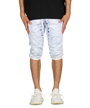 엑시드 블루  엘라 데님  숏