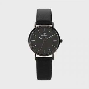 심플라인 여성용 가죽시계 T21L BK