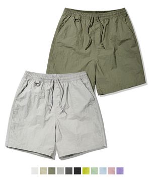 [2PACK] [기본핏 OR +5CM 선택] 크리스피 나일론 쇼츠_11COLOR