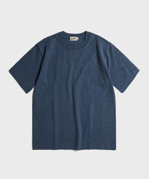 9oz USA Cotton Tubular Tee Denim Blue