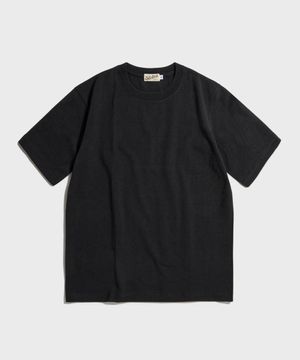 9oz USA Cotton Tubular Tee Black