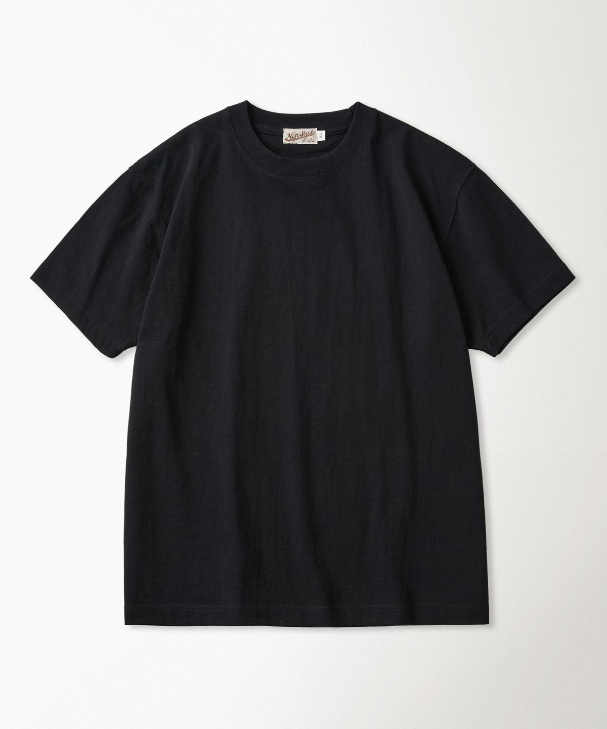 브론슨(BRONSON) 9oz USA Cotton Tubular Tee Black