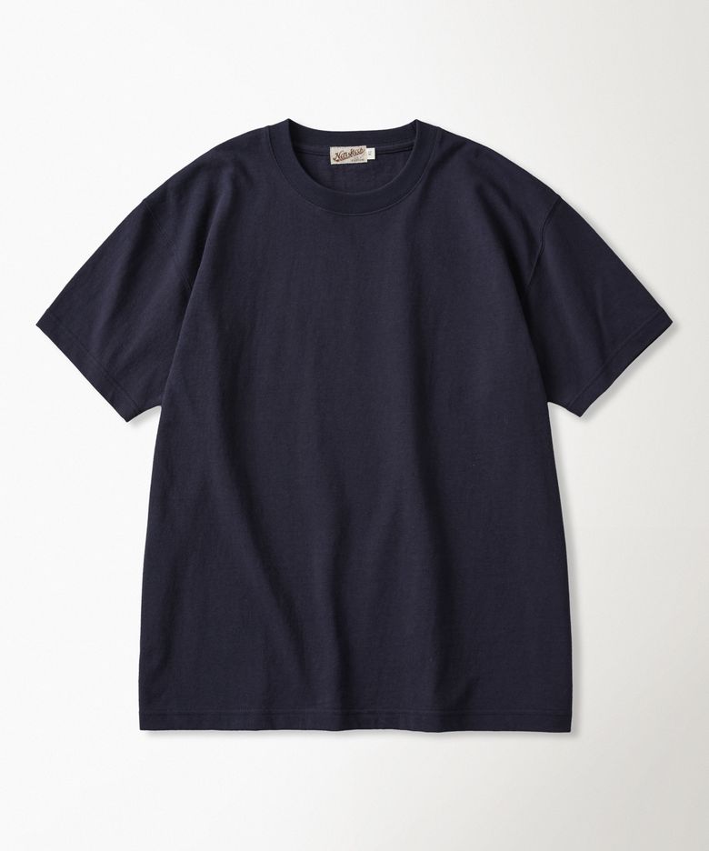 9oz USA Cotton Tubular Tee Navy