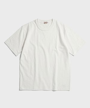 10.5 oz USA Cotton Tubular Gusset Tee White