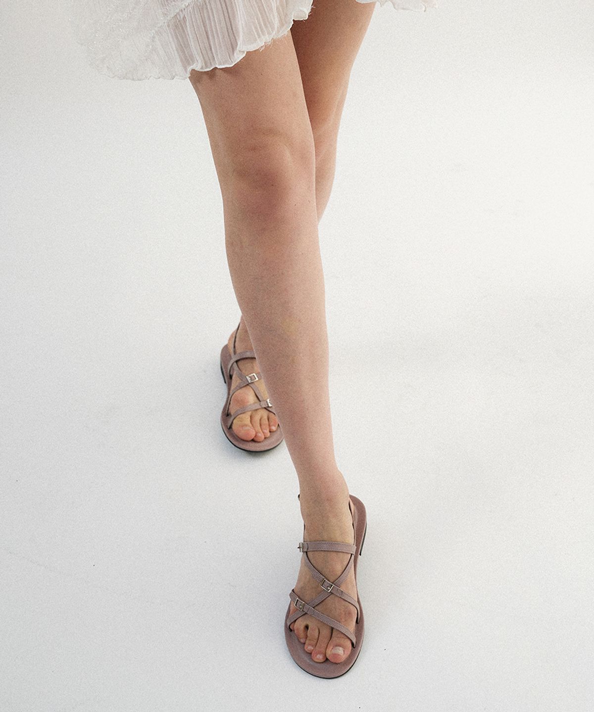 릴리슈(LILYSHOE) ana sandal - rosy brown