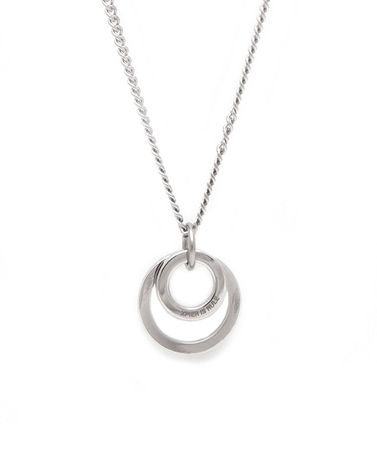 엑스피어(XPIER) circle pendant 서지컬 목걸이