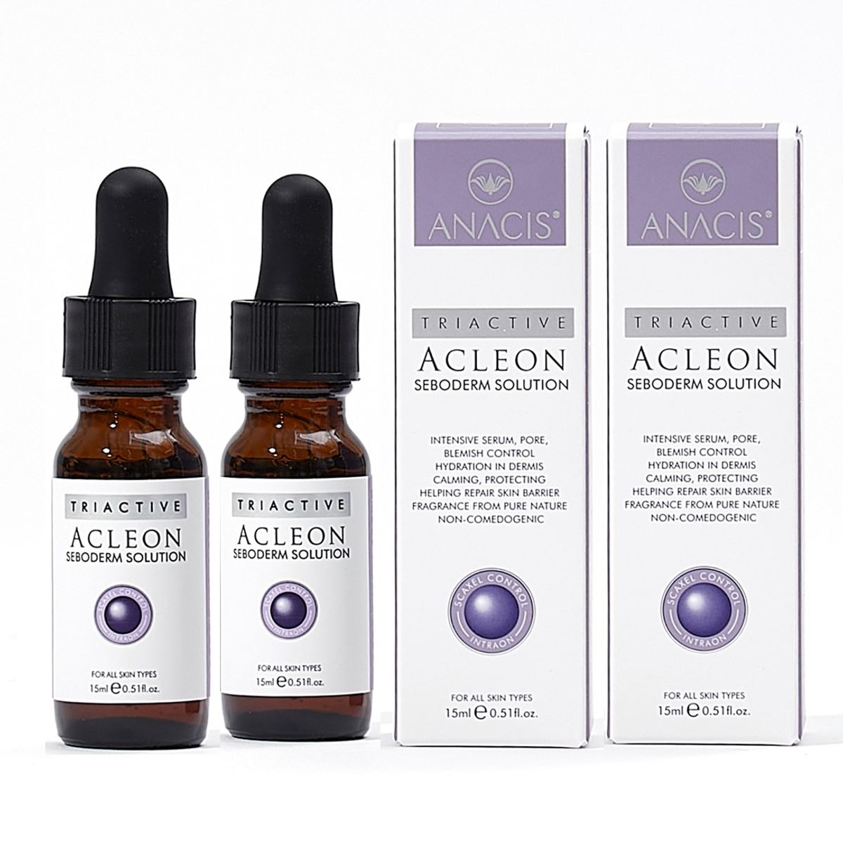 아클레온(ACLEON) 아나시스 모공 좁쌀여드름 앰플 15ml 2개