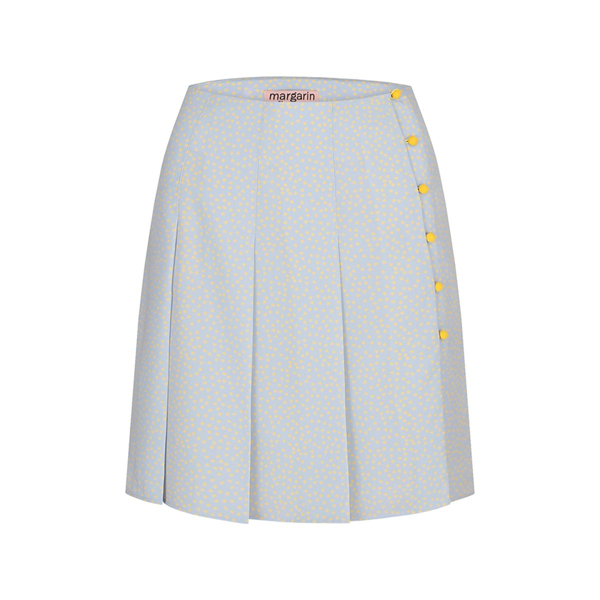 마가린핑거스(MARGARIN FINGERS) heart pleats skirt (lb)