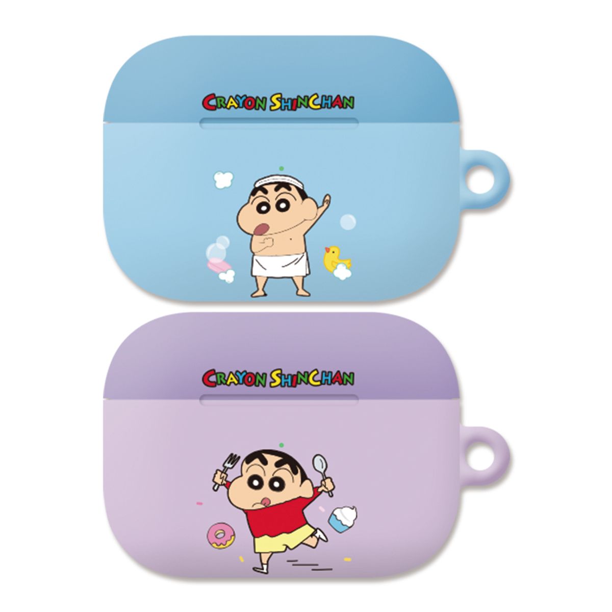 코쿼드(COQUAD) 짱구와 흰둥이 하드 에어팟 프로 케이스