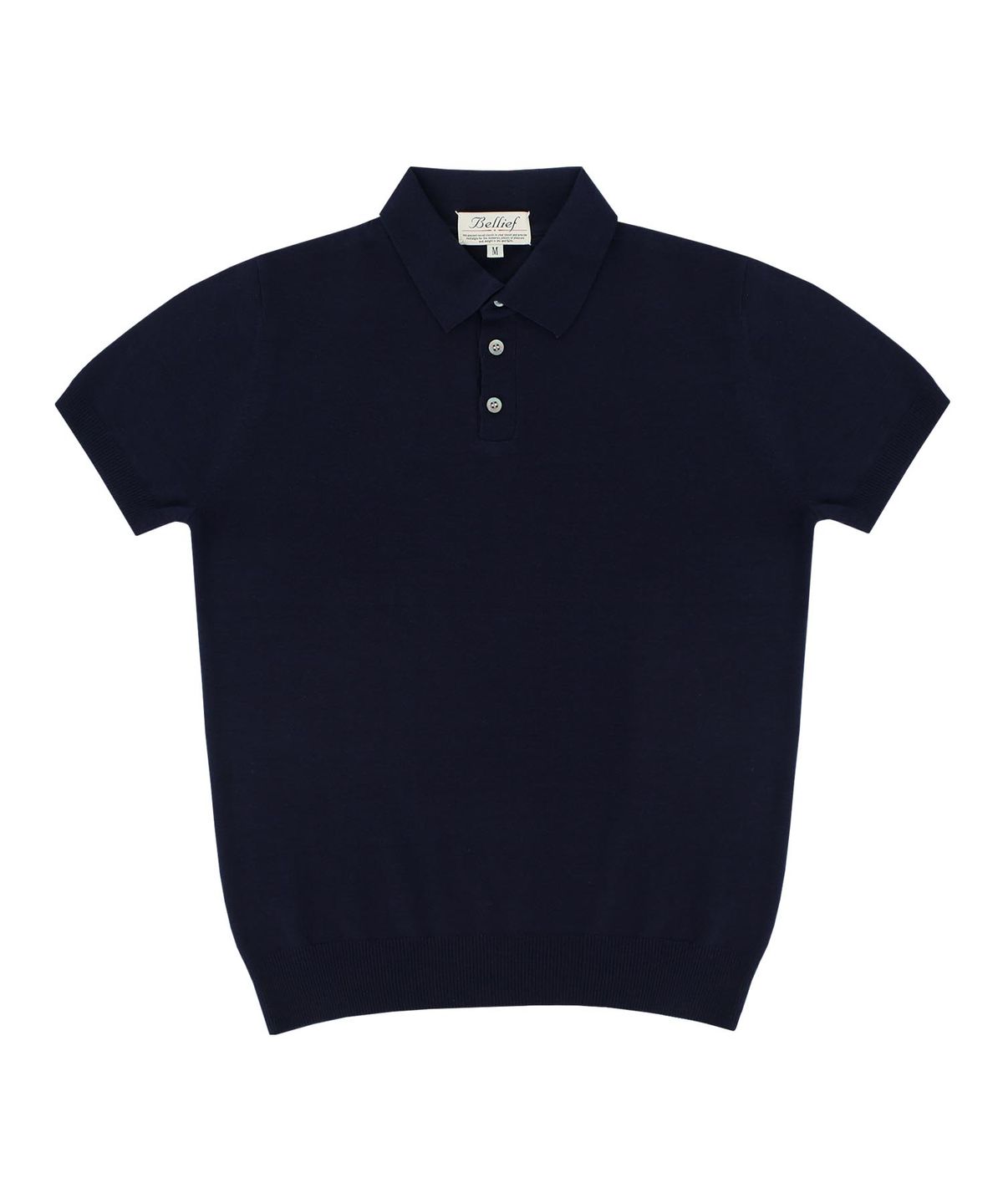 벨리프(BELLIEF) Soft polo kint (Navy)