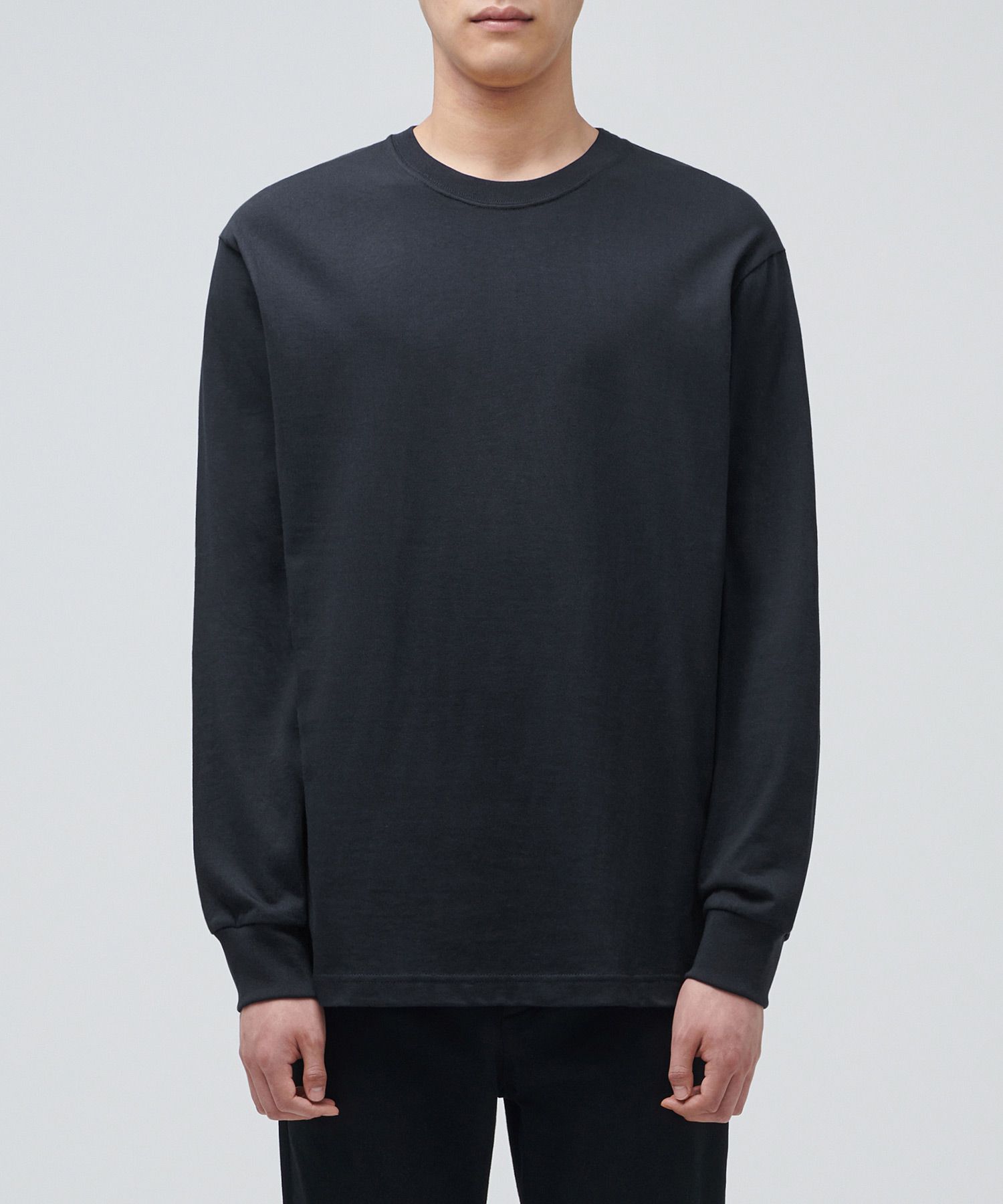 Tシャツ・カットソー *MUSINSA STANDARD* Layered Crew Neck Long Sleeve T-ShirtRegu MUSINSA | MUSINSA STANDARD Layered Crew Neck Long Sleeve T