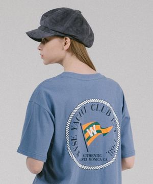 요트 플래그 티 (인디고)