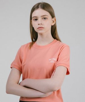 1988 크롭 티 (코랄 핑크)