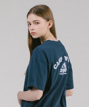 3D 캠프 와이즈 티 (네이비)