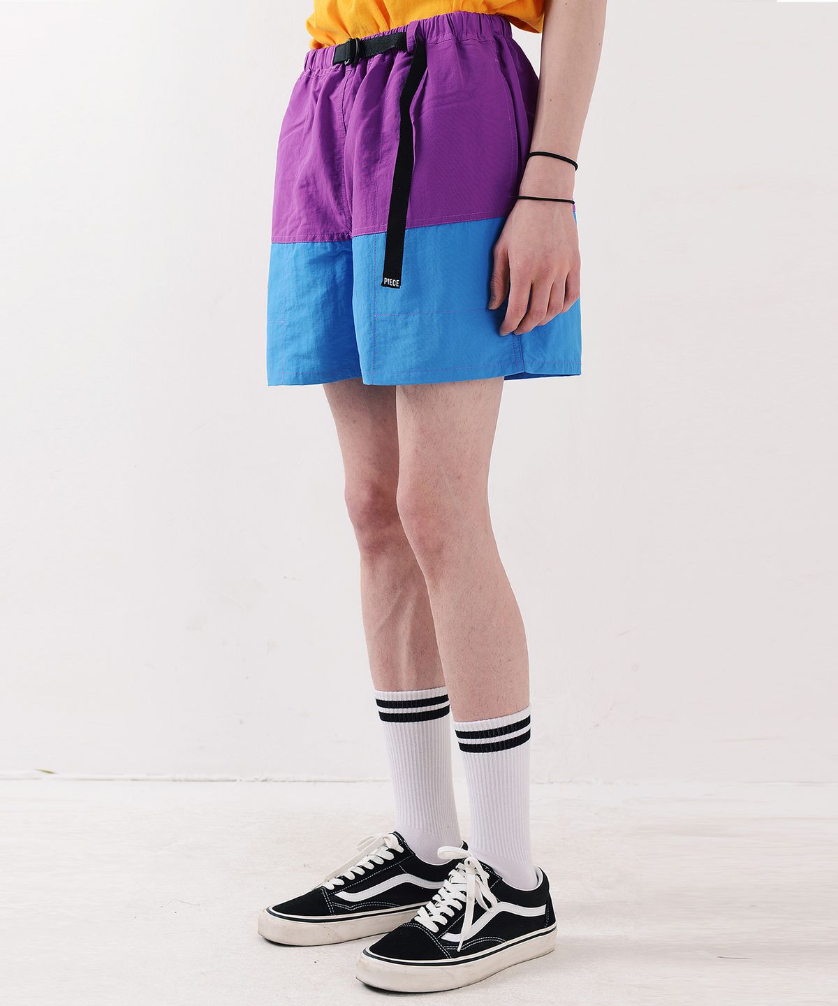 피스메이커(PIECE MAKER) NYLON COLOR SHORTS (PURPLE)