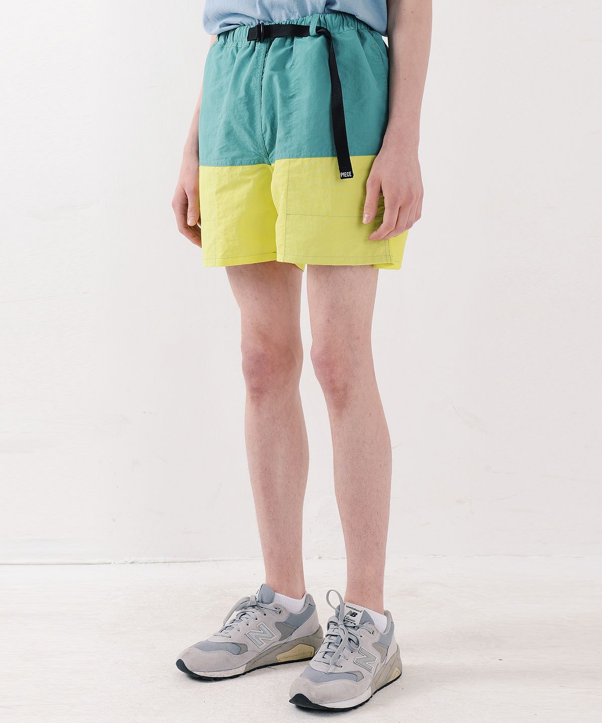 피스메이커(PIECE MAKER) NYLON COLOR SHORTS (GREEN)