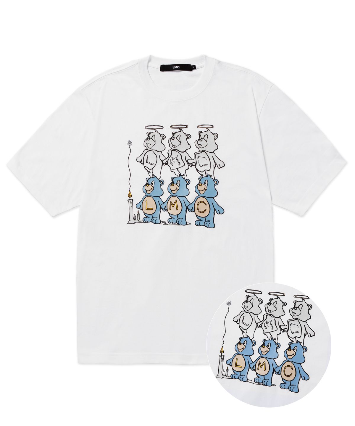 엘엠씨(LMC) LMC THREE BEARS TEE white