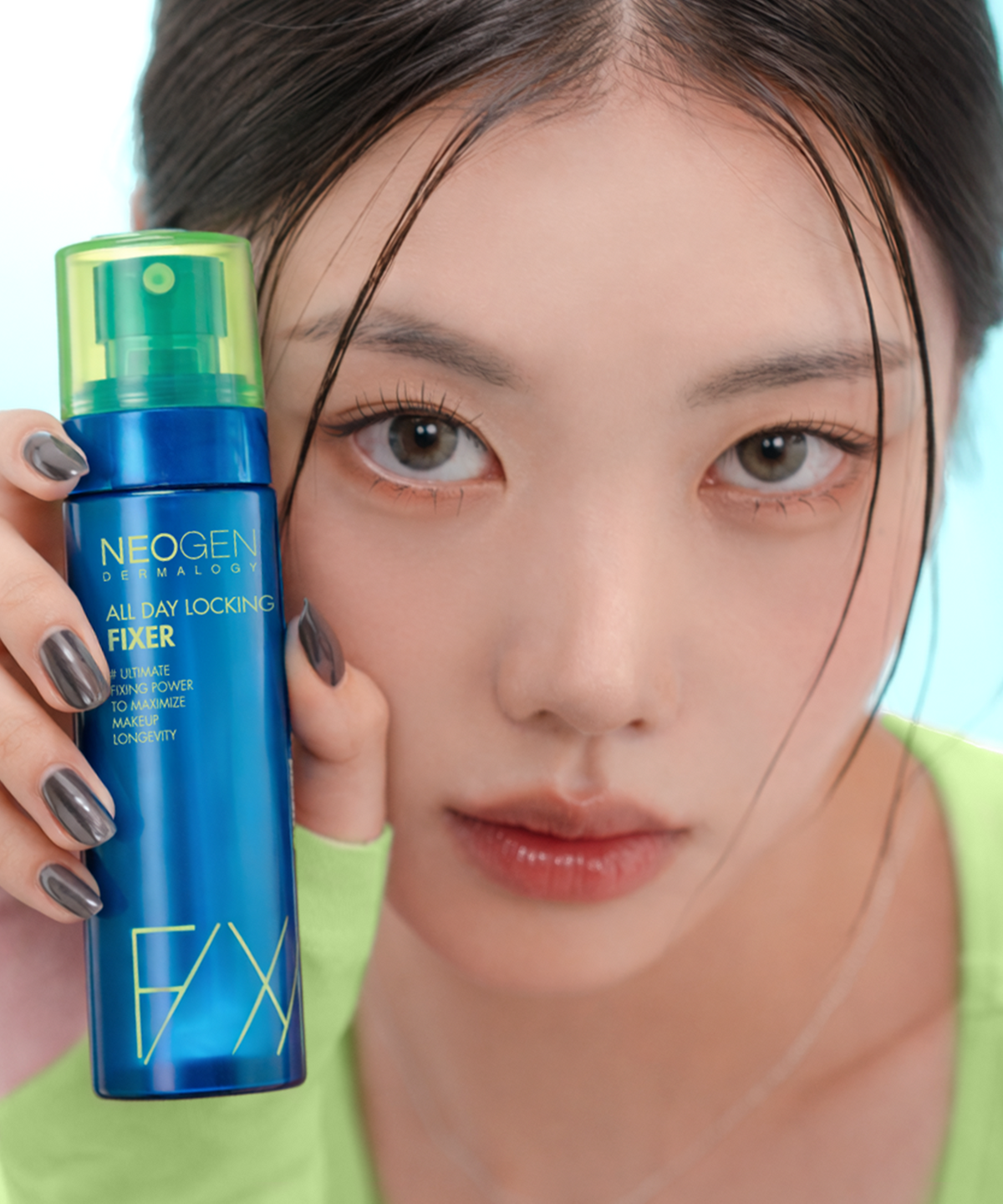 네오젠(NEOGEN) 메이크업 고정치트키 여름필수템  고정픽서 여름픽서 올데이 락킹픽서 80ml 메이크업픽서 워터밤 흠뻑쇼 픽서 진정픽서