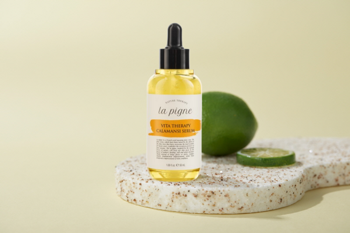 라핀(LAPIGNE) 라핀 깔라만시 세럼 미백 잡티 기미 주름 비타민 천연 세럼 앰플 에센스 50ml
