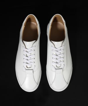 화이트아웃솔 핸드메이드 천연소가죽 코르테즈 스니커즈 2282 [CREAM WHITE]