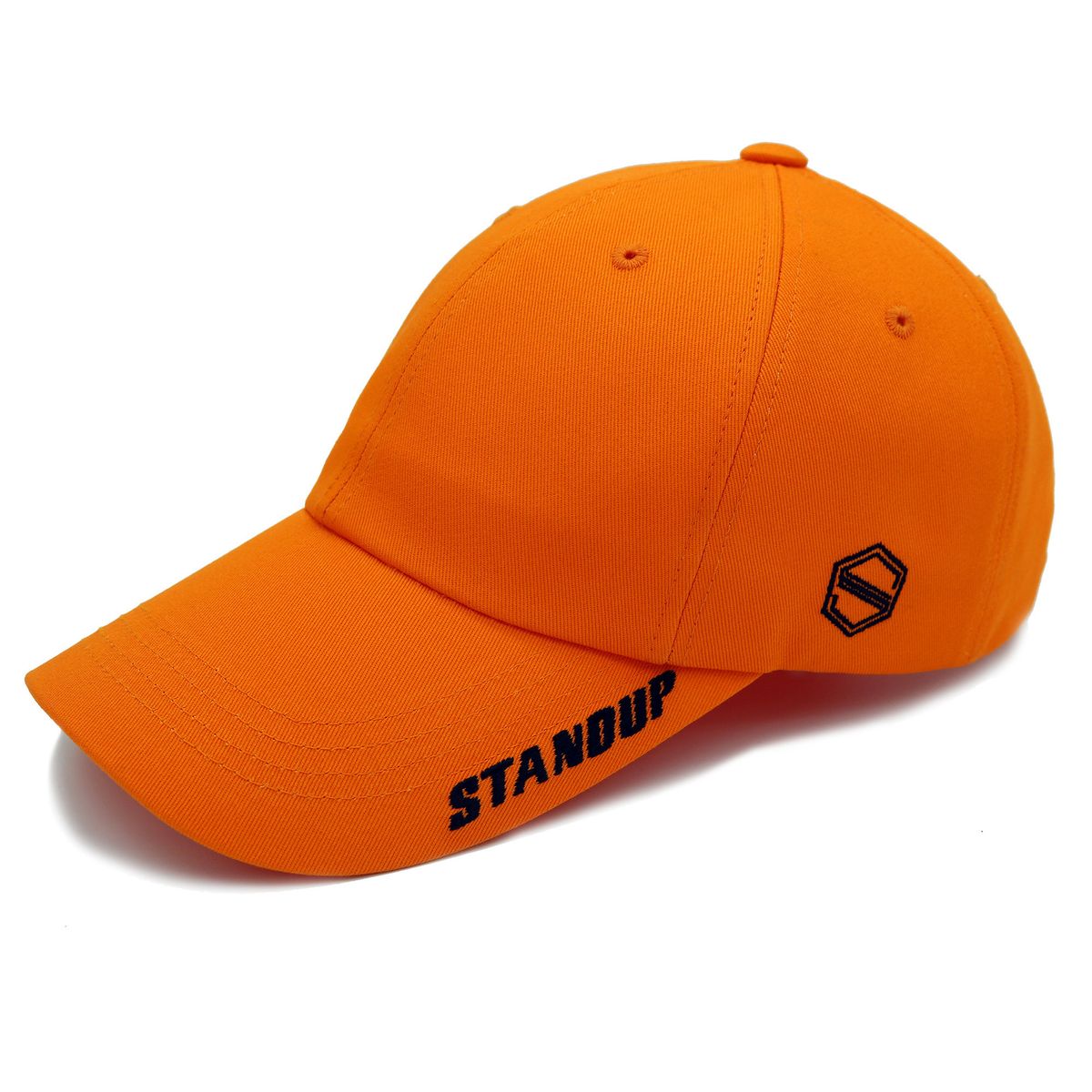 스탠드업(STANDUP) 바이저스탠드업 오렌지 컬러 볼캡(레귤러핏)