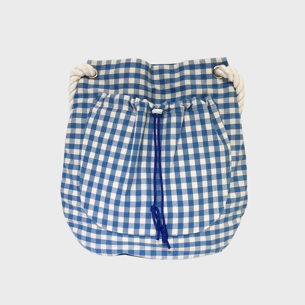 씨씨씨프로젝트(CCCPROJECT) blue rope strap bag