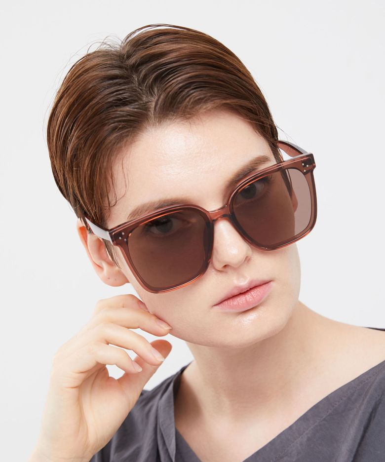Mary BROWN 오버사이즈 스퀘어 선글라스