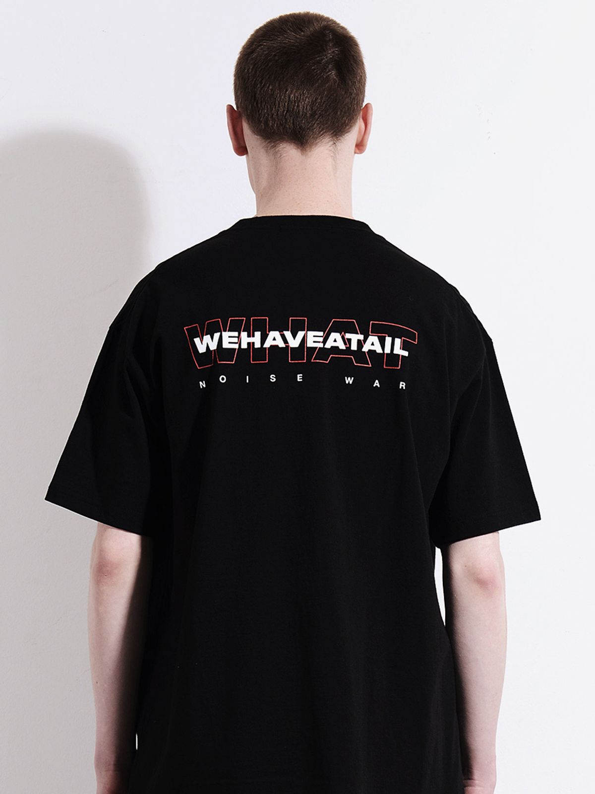 위해브어테일(WE HAVE A TAIL) OG LOGO TSHIRTS (BLACK)