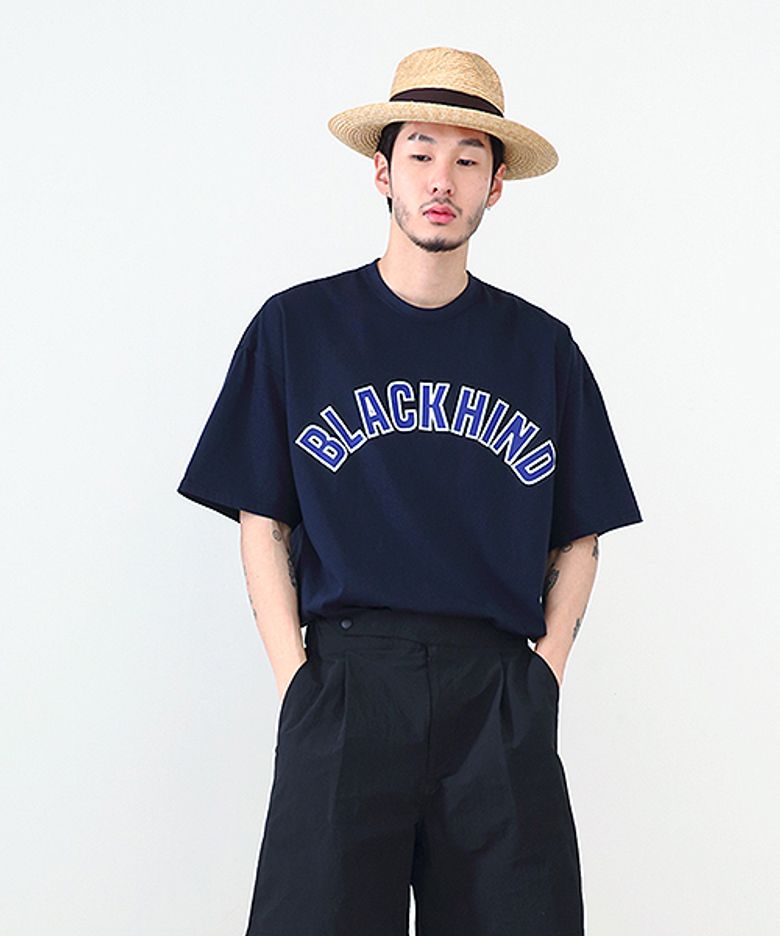 Big Logo T-shirt -Navy-