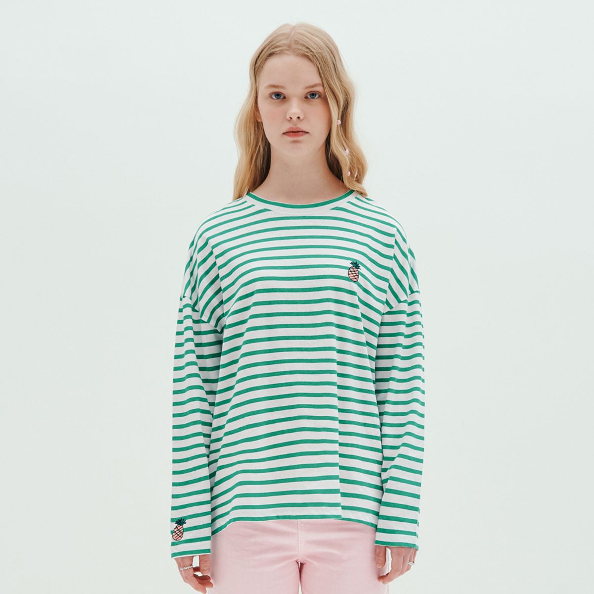 핑크파인애플(PINK PINEAPPLE) SIMPLE STRIPE MTM_MINT