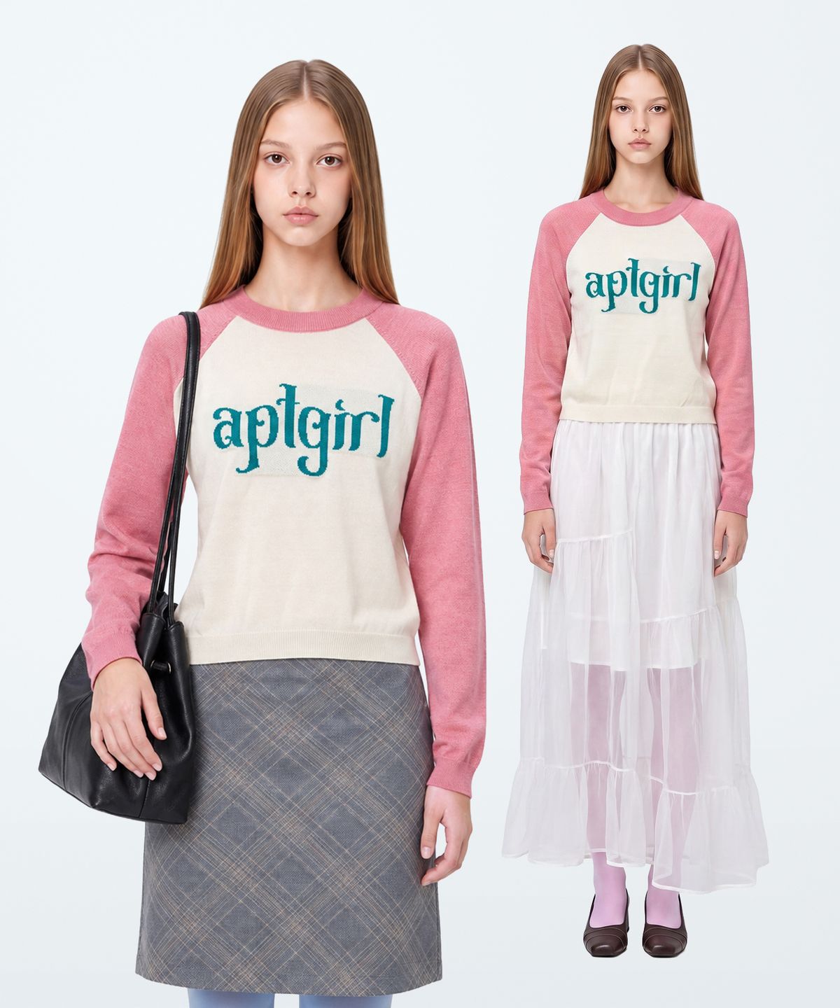 아파트먼트(APARTMENT) (W) GRATIFY KNIT - PINK