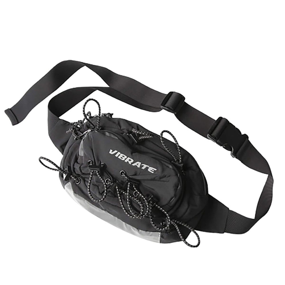 바이브레이트(VIBRATE) STOPPER SLING BAG (BLACK)