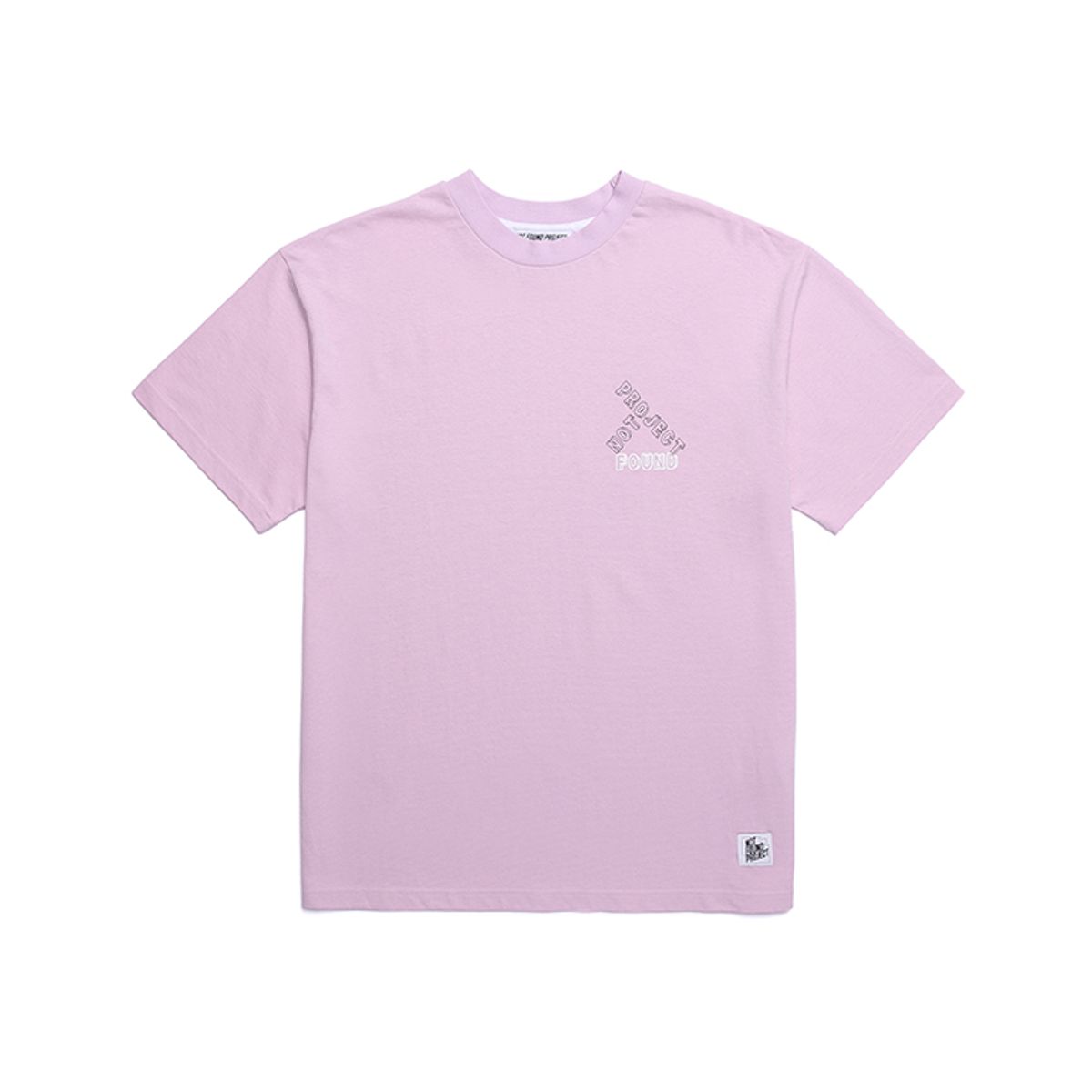 엔티에프피(NTFP) triangle T-SHIRT (PURPLE) NFP18053STPU