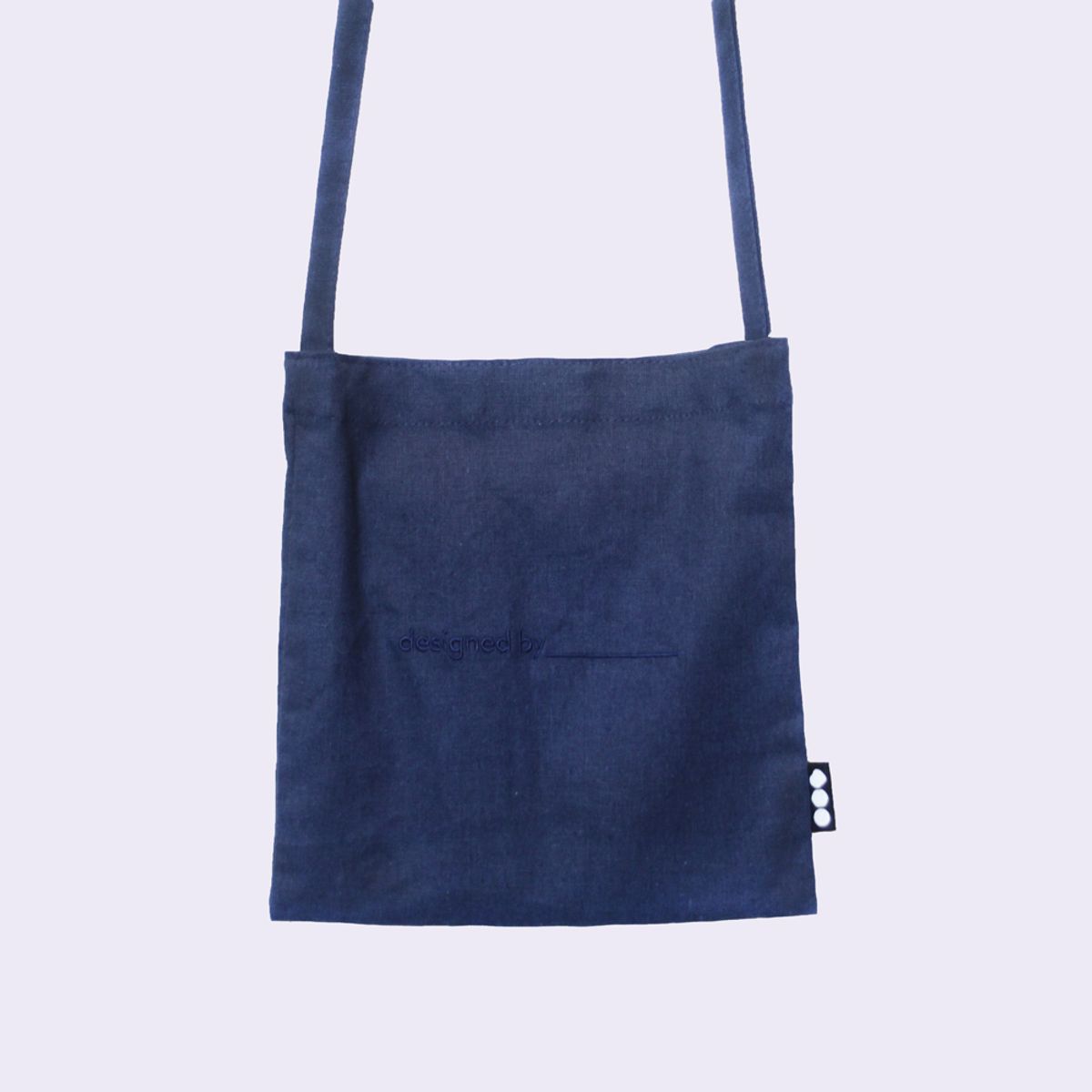 에이드런(A'DREN) 에이드런 로고백- blue (designed by)