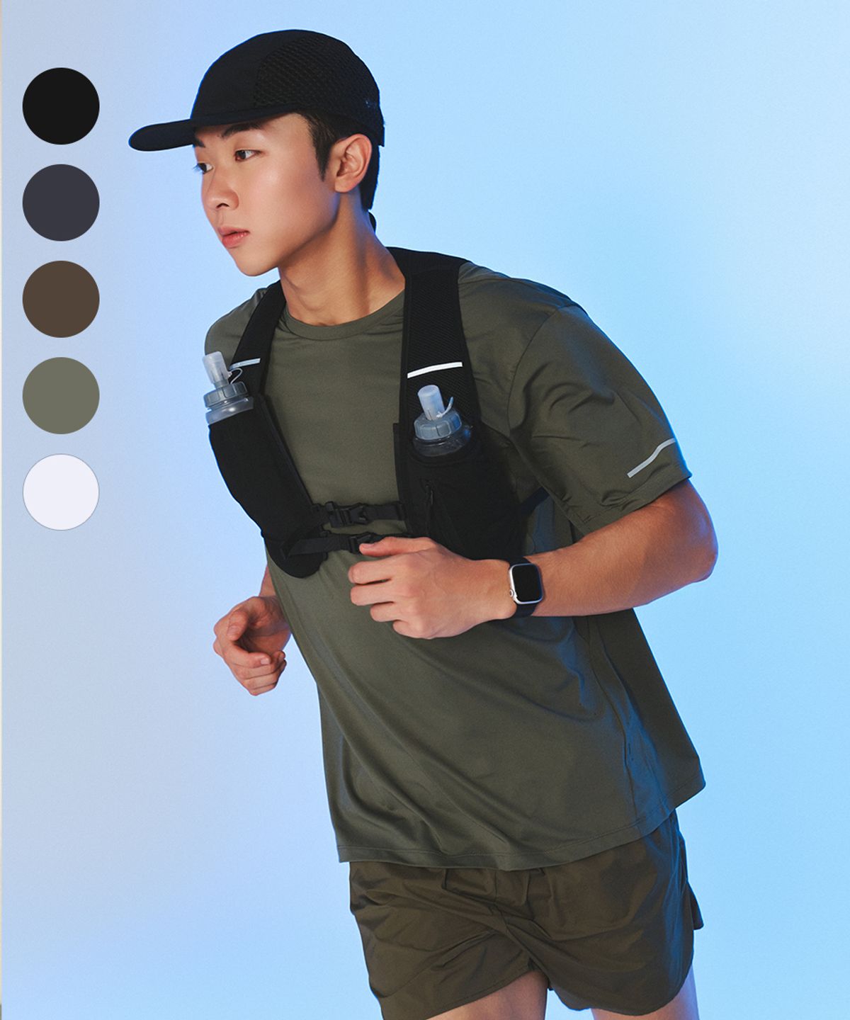 무신사 스탠다드 스포츠(MUSINSA STANDARD SPORTS) 드라이액트 벤트 숏슬리브 (5color)