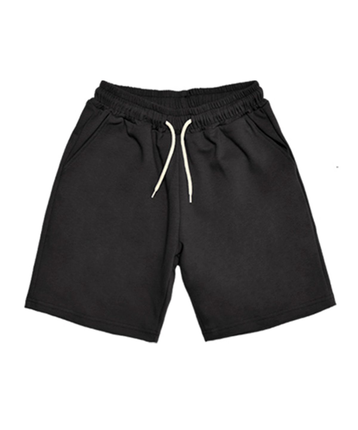 유니어패럴(UNI APPAREL) 베이직 스웨트 쇼츠 블랙