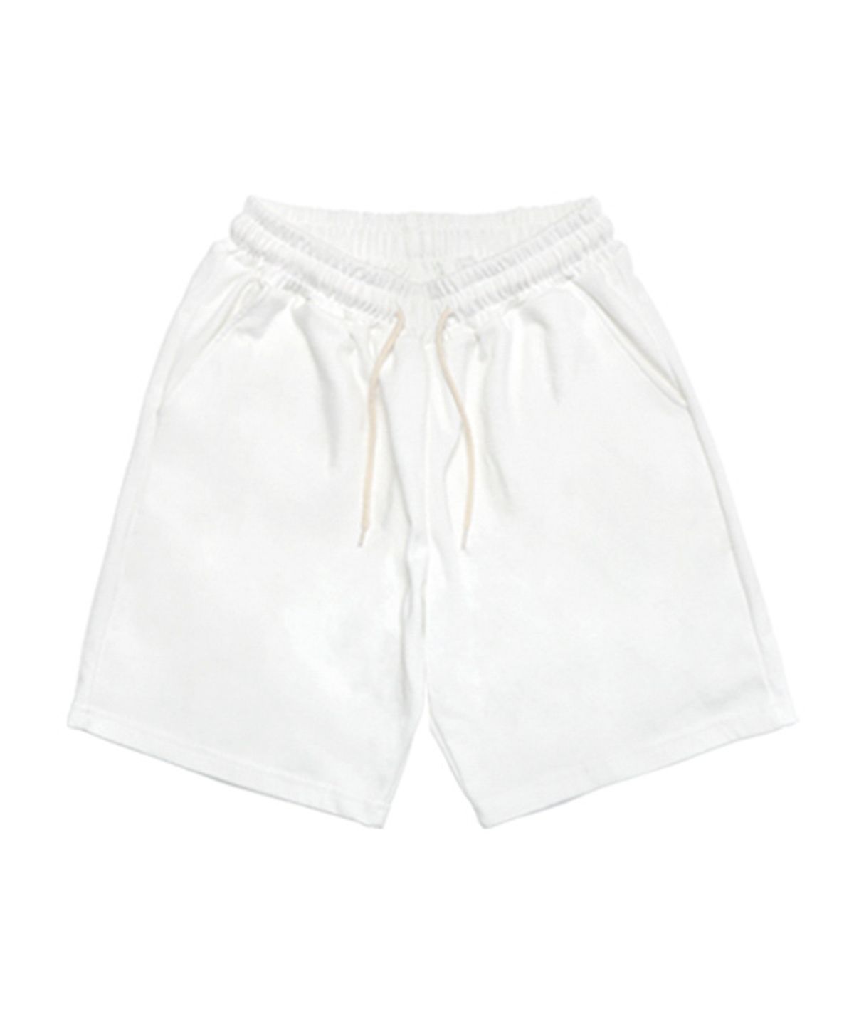 유니어패럴(UNI APPAREL) 베이직 스웨트 쇼츠 오프화이트