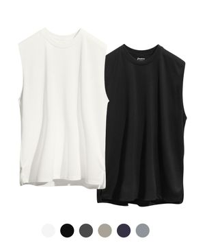 [2PACK] 오버핏 쿨 마이크로아이스 슬리브리스 6COLOR