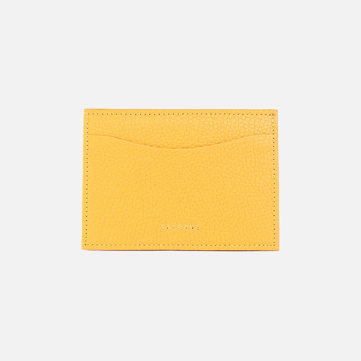 살랑(SALRANG) REIMS W018 Roof Mini Card Wallet Yellow