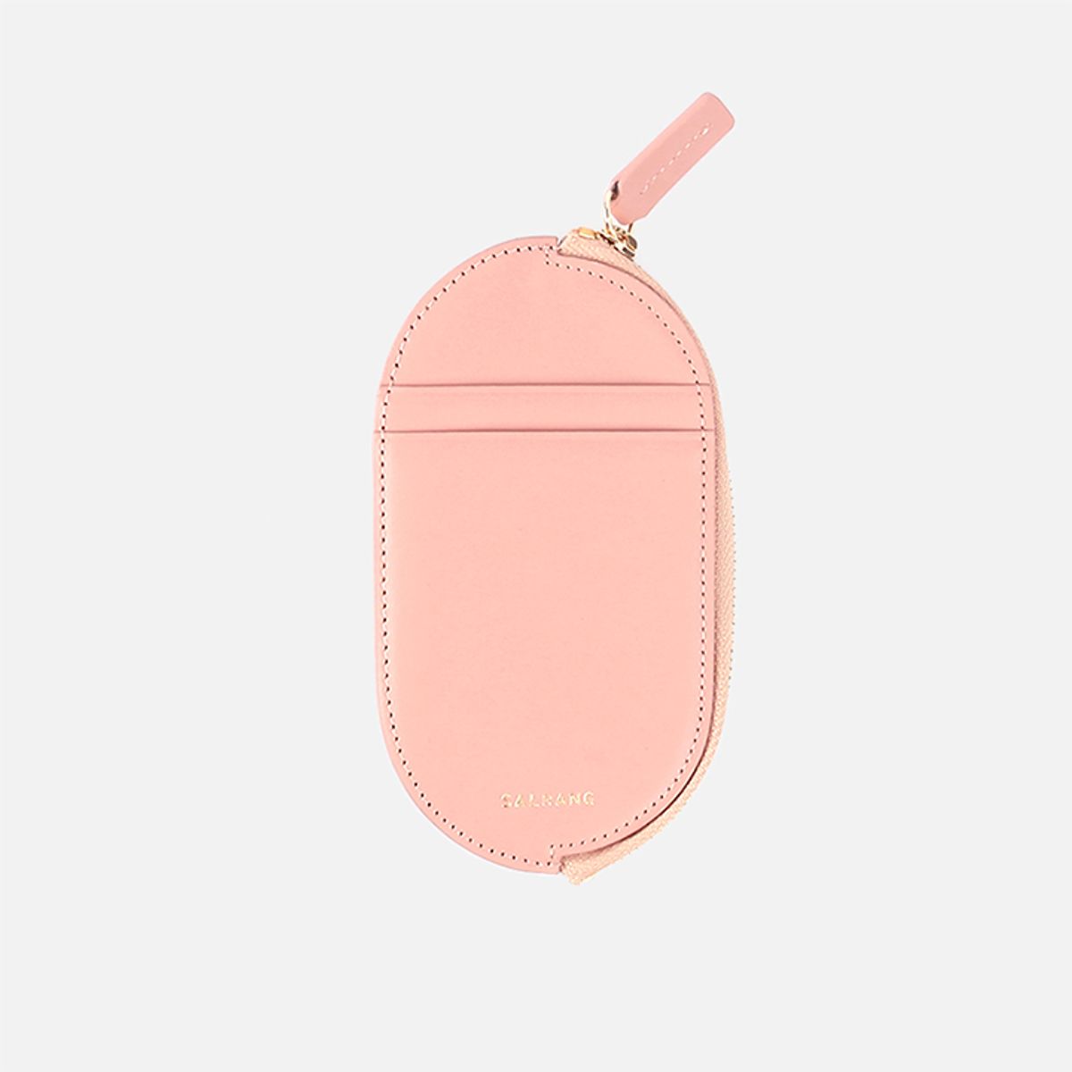 살랑(SALRANG) Oval Slim Card Wallet Light Pink