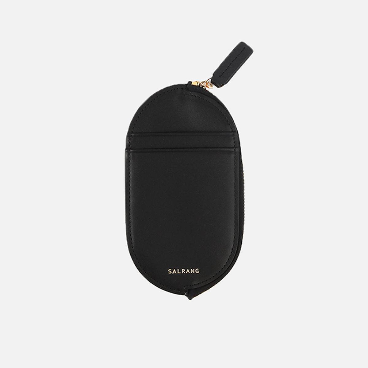 살랑(SALRANG) Oval Slim Card Wallet black