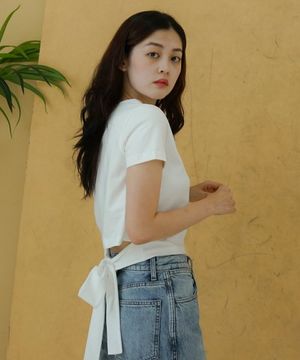 MTOF2 RIBBON T-SHIRT(WHITE)