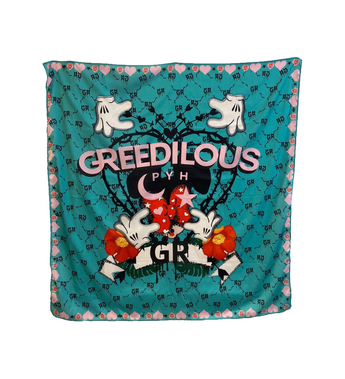 그리디어스(GREEDILOUS) 민트 스카프 SMALL