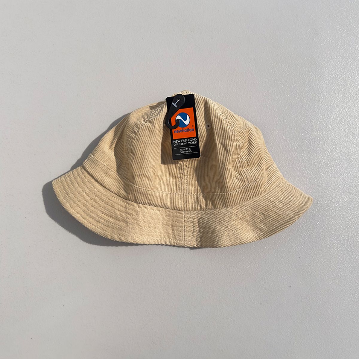 뉴해튼(NEWHATTAN) 코듀로이 벨햇 (sand)