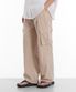 와이드 썸머 카고 조거 팬츠 베이지