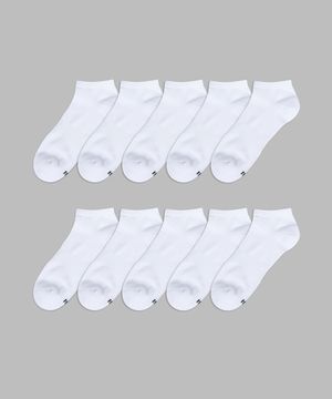 [10PACK] 라이트 애슬레틱 스니커즈 삭스 _스노우 화이트